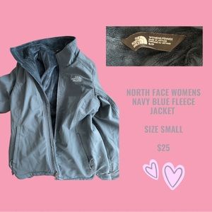 North Face Women’s Fleece Lined Jacket (size small)